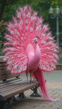 Pink Peacock