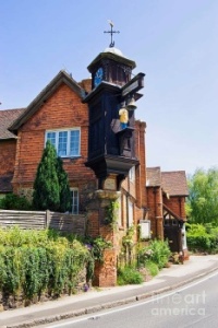 The Clock Tower at Abinger Hammer, Surrey, UK