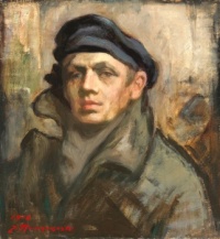 Jalmari Ruokokosk (Finnish, 1886–1936), Self-Portrait (1916)