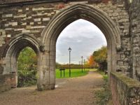 Grounds at Waltham Abbey