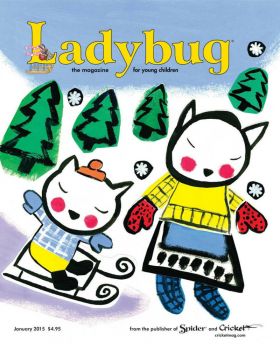 Ladybug Magazine Cover January 2015