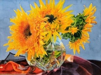 Soon Young Warren, 'Joy of Sunflowers'