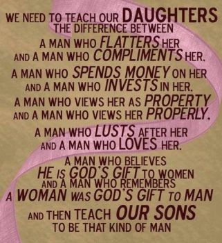 A Lesson for our Daughters