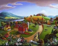 Blackberry Patch Farm by Walt Curlee