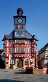 Prédio da Câmara Municipal de Heppenheim, Hesse, Alemanha !!!