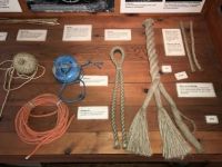 Rope samples, Hardanger Maritime Museum, Norway