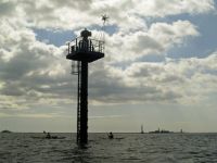 Pillar marking The Bridge, Plymouth Sound