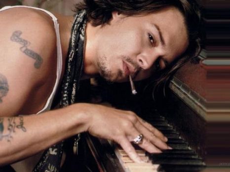 Johnny on Piano