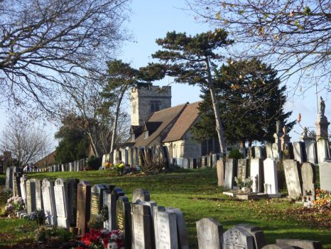Solve All Saints (The Old Church), Chingford jigsaw puzzle online with