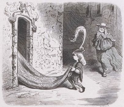 Illustration du conte La Belle Impéria - Gustave Doré