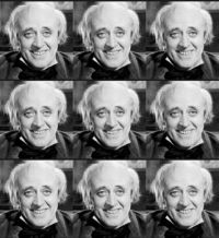Alastair Sim as Scrooge (1951) in Dickens' A Christmas Carol-- Medium