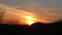 Sunset in Copperas Cove, Tx.