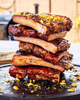 Solve Cherry Cola Spare Ribs jigsaw puzzle online with 208 pieces