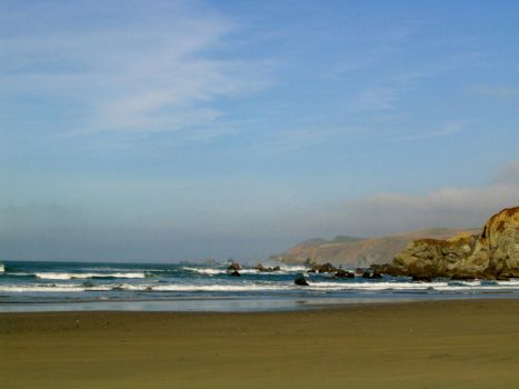 The Pacific Ocean At Dillon Beach, California