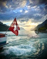 Swiss lake
