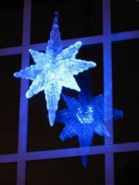 Blue Christmas Star