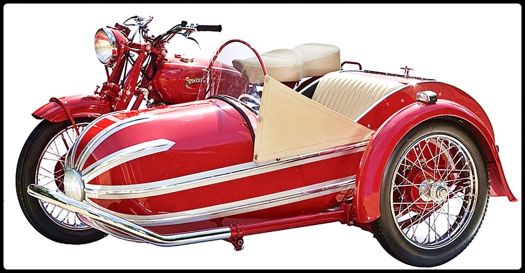 1949 Vincent Touring Rapide with Blacknell Bullet Sidecar