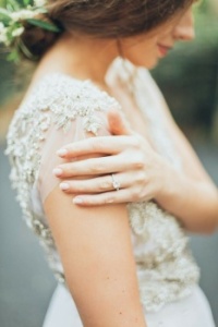 Girl with wedding ring by Elina Sazonova