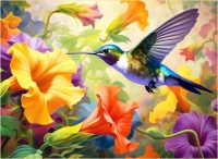 Flower Humningbird