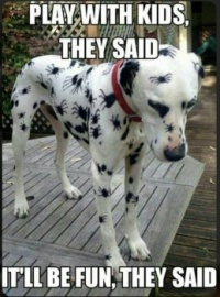 ...take away the paint and brushes next time