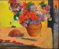 Paul Gauguin Fleurs dans un vase