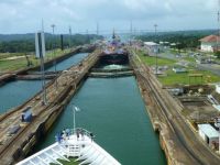Going through the Panama Canal