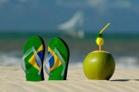 Brazil on the beach