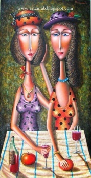 Artist Zurab Martiashvili called Sisters