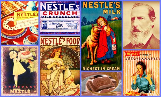 7 July 1890 Death of Henri Nestle - confectioner