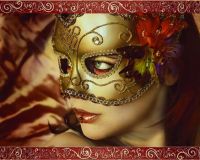 lady in golden mask