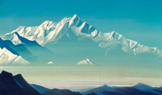 Nicholas Roerich - Mountain of Five Treasures