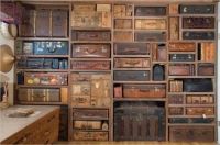 Suitcase Wall