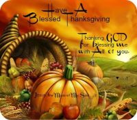 Blessed Thanksgiving