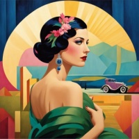 Art Deco Lady