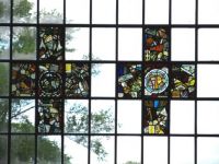 fragments of medieval glass