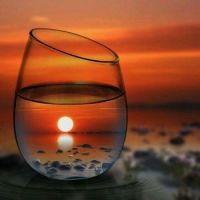 Glass full of Beach