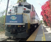 Metrolink 872 SCAX 872, San Juan Capistrano 2008-05-04