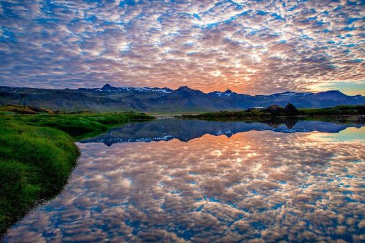 Surreal Reflections in Iceland 
