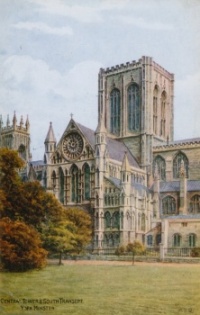 Alfred Robert Quinton - Central Tower and South Transept, York Minster
