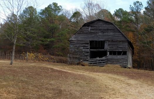 Old Barn near Mt. Cheaha Alabama