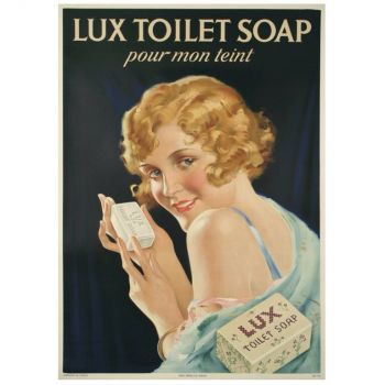 Swiss Art Deco Period Soap Poster, 1930