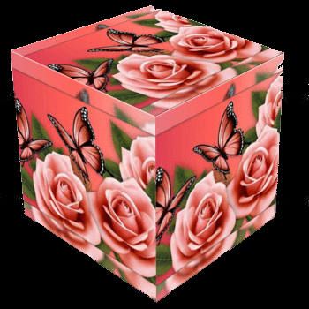 Butterflies 'n Roses giftbox