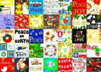 PATCHWORK CHRISTMAS PEACE