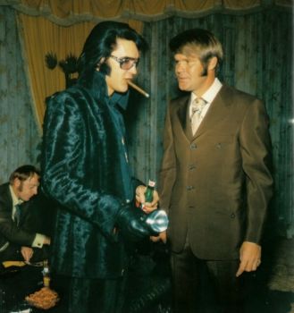 Elvis and Glen Campbell 1970
