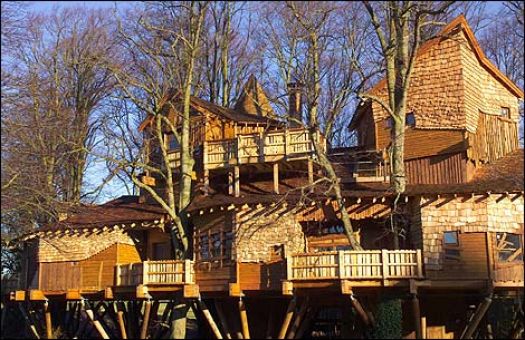 Alnwick garden tree house for T & F