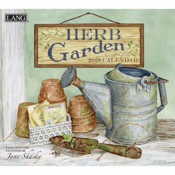 Solve LANG 2019 Wall Calendar Herb Garden jigsaw puzzle online with 256 ...