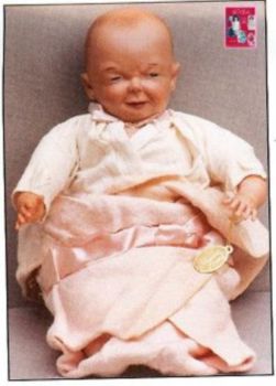 vintage crying baby doll