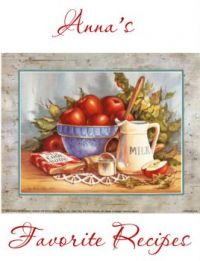 Anna's cookbook cover
