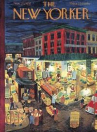 November 23, 1957 - The New Yorker / Cover art by Ilonka Karasz