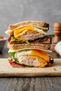 Turkey and Egg Sandwich